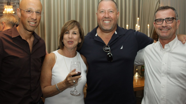 אנדי פרידמן, גיא ידלין, מיכל אביחי ואילן צחי (צילום: ארז שטיינר צלמים)