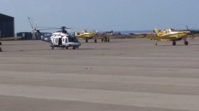 משלחת חיל האוויר לקפריסין (צילום: משרד החוץ)