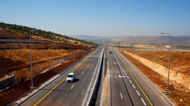 מקטע כביש דו-נתיבי דו החדשכביש 65 (צילום: נתיבי ישראל)
