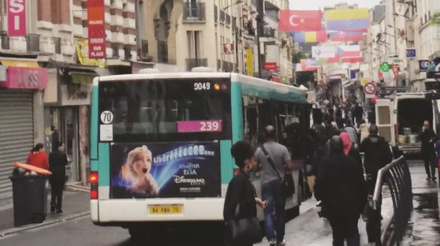 פרבר סן דני ליד פריז (צילום: אייל לוי)