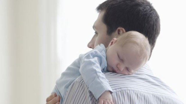 אבא בחופשת לידה (אילוסטרציה) (צילום: אינגאימג)