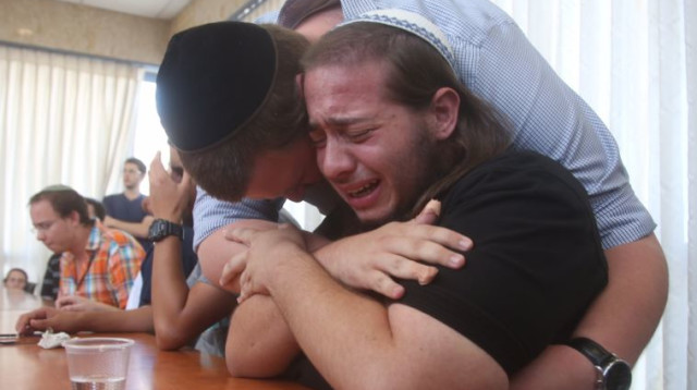 הלווייתו של מיכאל מרק (צילום: מרק ישראל סלם)