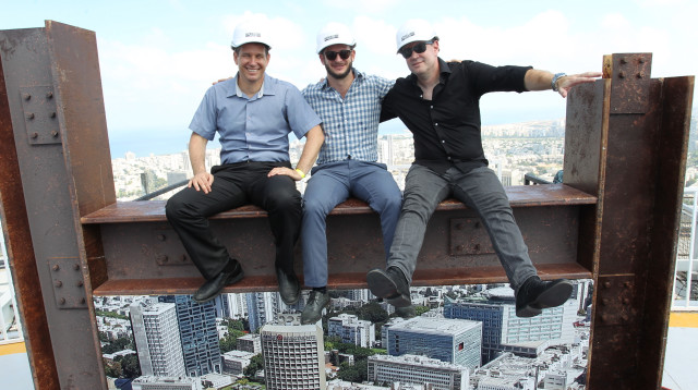 אופיר אורן, עופר ירום יובל ברונשטיין (צילום: רפי דלויה)