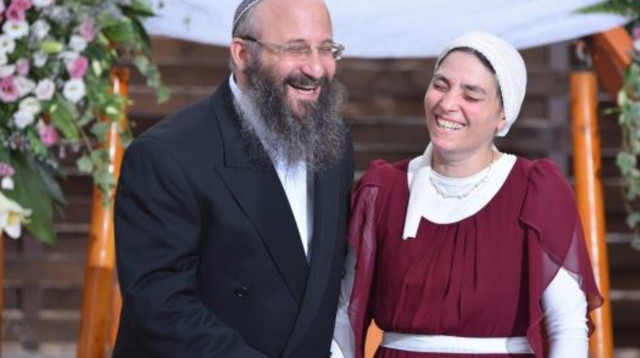 מיכאל מרק זכרו לברכה ורעייתו חווה (צילום: באדיבות המשפחה)