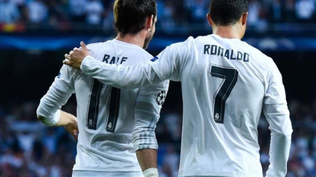 כריסטיאנו רונאלדו וגארת' בייל (צילום: Getty images)
