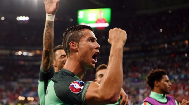 רונאלדו, יורו 2016 (צילום: Getty images)