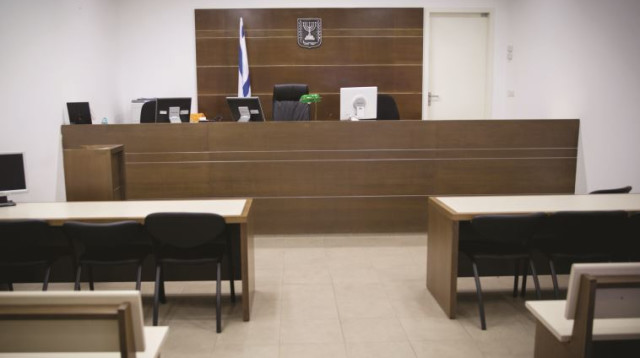אולם בית המשפט (צילום: נתי שוחט, פלאש 90)