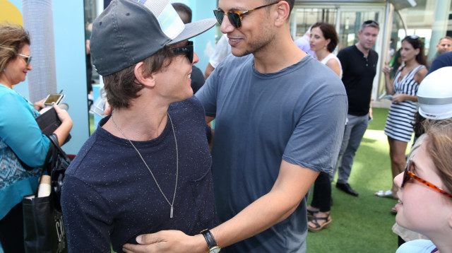 אסי עזר, עפר שכטר (צילום: אלירן אביטל)