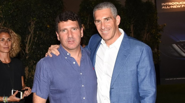 אבנר קז וחיים סקאל (צילום: אביב חופי)