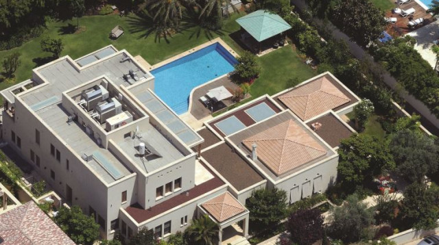 הווילה של נוחי דנקנר בהרצליה פיתוח (צילום: אלי דסה)