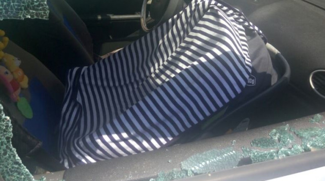 כסא תינוק (צילום: דוברות כב"ה מחוז דרום)