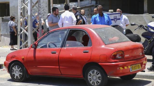 הרכב בו נשכח הפעוט מאשדוד (צילום: פלאש 90)