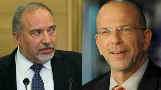 ירון דקל ואביגדור ליברמן (צילום: פלאש 90)