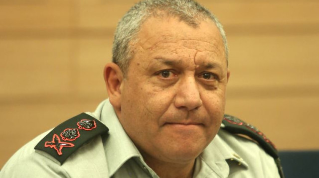 הרמטכ"ל גדי איזנקוט בוועדת חוץ וביטחון (צילום: מרק ישראל סלם)