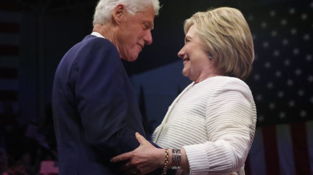 הילרי וביל קלינטון (צילום: רויטרס)