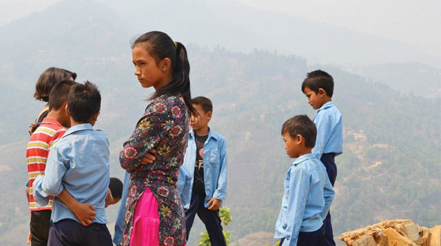 ילדים בנפאל (צילום: תמר דרסלר)