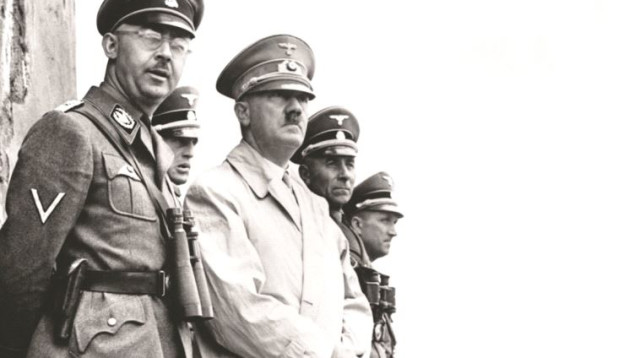 הימלר יחד עם היטלר (צילום: רויטרס)
