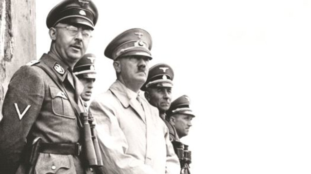 הימלר יחד עם היטלר (צילום: רויטרס)