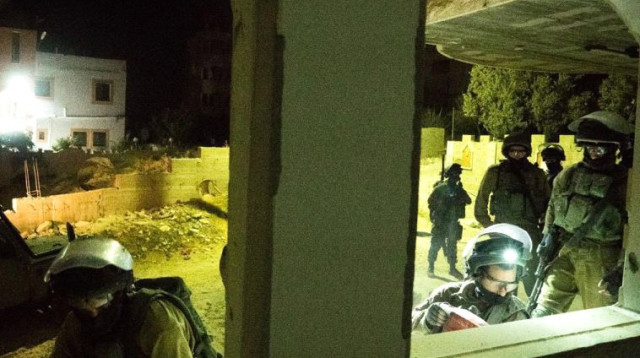 הריסת בית המחבל שרצח את הלל אריאל ז"ל (צילום: דובר צה"ל)