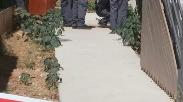 פגיעת רקטה בשדרות (צילום: משטרת ישראל)