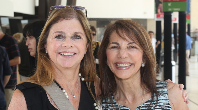 יונה ברטל ודליה רבין (צילום: איציק בירן)