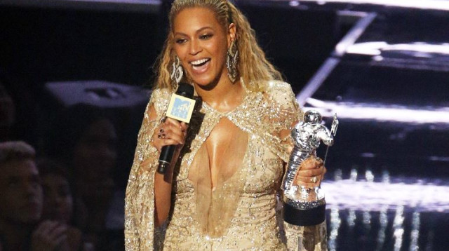 ביונסה בטקס פרסי MTV (צילום: רויטרס)