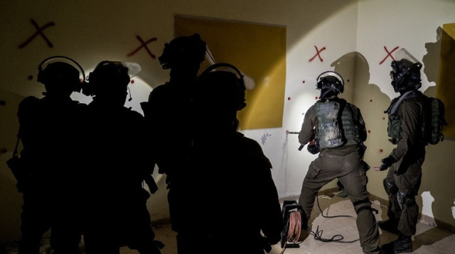 הריסת בית המחבל שביצע את הפיגוע בכביש 60 בו נרצח מיכאל מרק (צילום: דובר צה"ל)