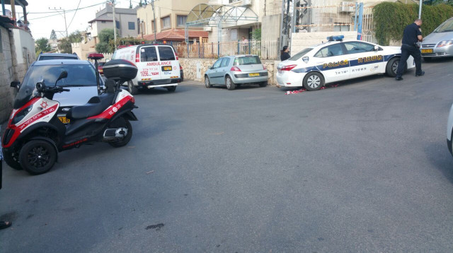 זירת האירוע בג'וליס (צילום: מד"א)