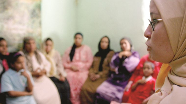 הסברה למניעת מילת נשים במצרים, 2006 (צילום: רויטרס)