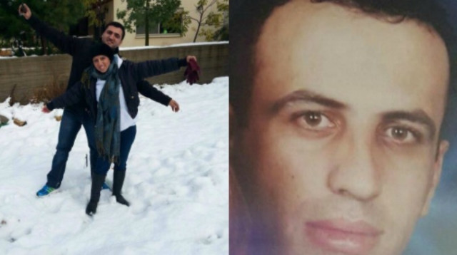 אולג מישאלוב ורוסלן איסקוב (צילום: באדיבות המשפחה,עמוד הפייסבוק של אורית איסקוב)