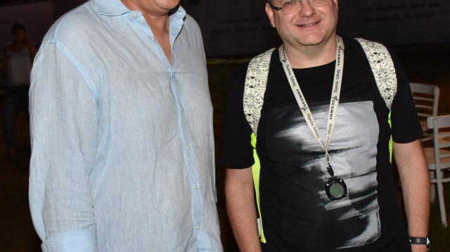 גיל שויד ודורון ספיר (צילום: אביב חופי)