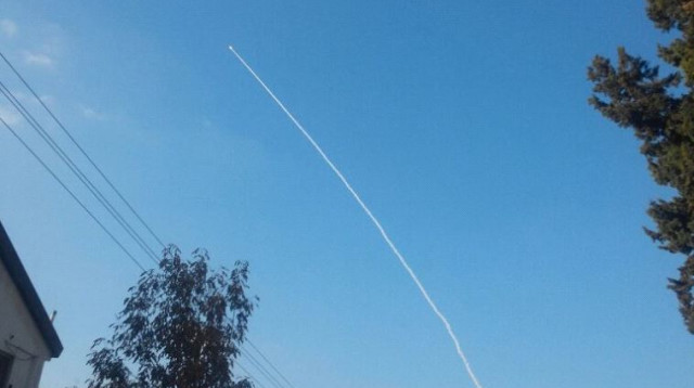 לווין 'אופק 11' שוגר לפני זמן קצר לחלל (צילום: מסך)