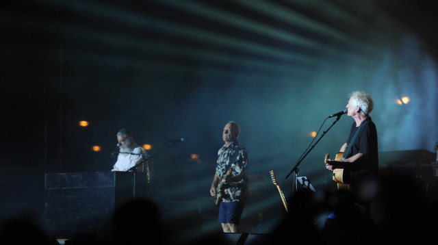 איחוד להקת תמוז, ההופעה (צילום: אבשלום ששוני)