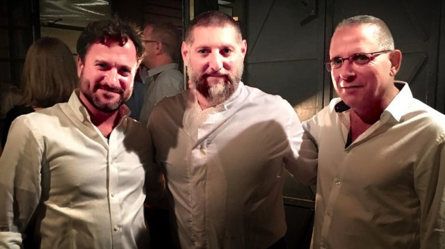  מוטי אלמליח, אסף גרניט ואורן שגיא (צילום: יח"צ)