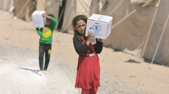 ילדה פליטה (צילום: רויטרס)