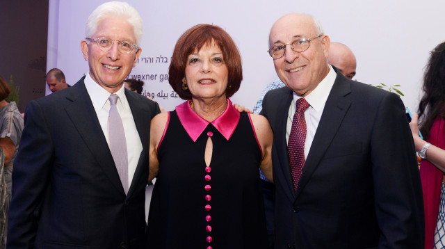 איציק מלכו, לאה רוטשטיין וג'יימס סניידר (צילום: עופרית בן מנחם,פטר לני)