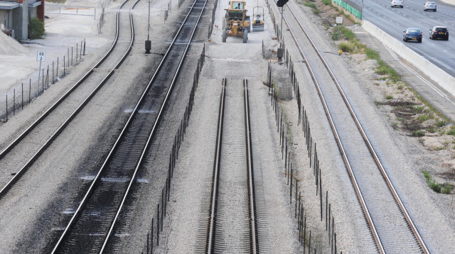 מסילת רכבת, ארכיון (צילום: אבשלום ששוני)