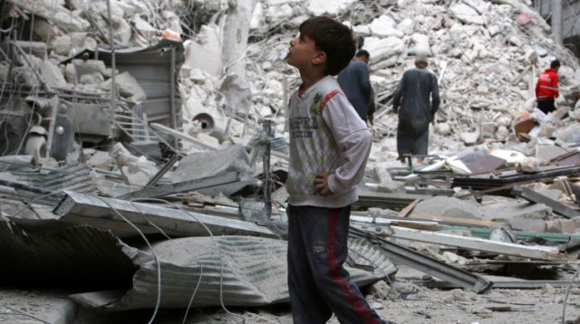 חאלב בסוריה (צילום: רויטרס)