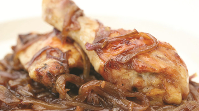 עוף בסילאן ודבש (צילום: דרור כץ)