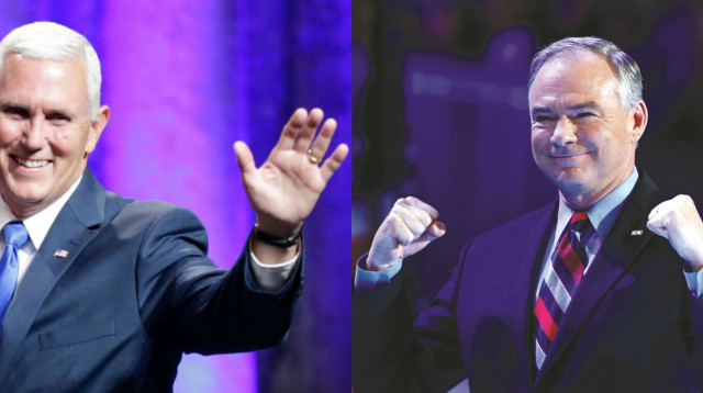 מייק פנס וטים קיין (צילום: רויטרס)