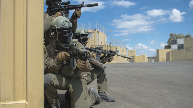 אימון שלד"ג (צילום: דובר צה"ל)