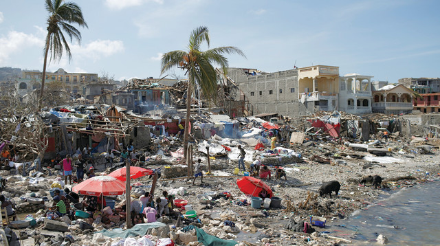 סופת הוריקן מת'יו, האיטי (צילום: רויטרס)
