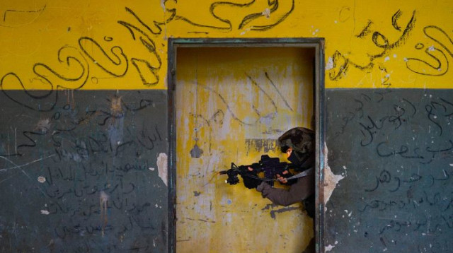 פעילות יחידת דובדבן (צילום: דובר צה"ל)