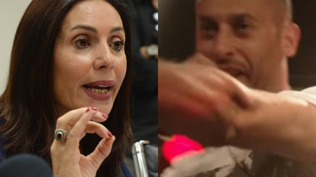 תאמר נאפר, מירי רגב (צילום: צילום מסך יוטיוב,אבשלום ששוני)