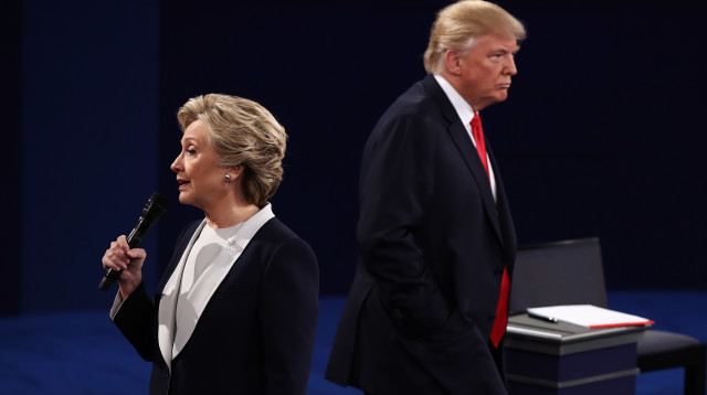 הילרי קלינטון ודונלד טראמפ (צילום: Getty images)