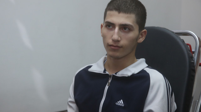 איימן כורד, המואשם בניסיון רצח של שוטרים בפיגוע בעיר העתיקה (צילום: מרק ישראל סלם)