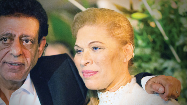 שימי תבורי ויהודית באומן (צילום: מור זכריה)