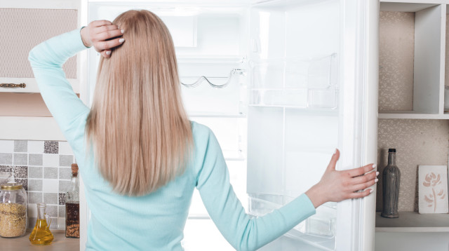 מקרר ריק, צילום אילוסטרציה (צילום: istockphoto)