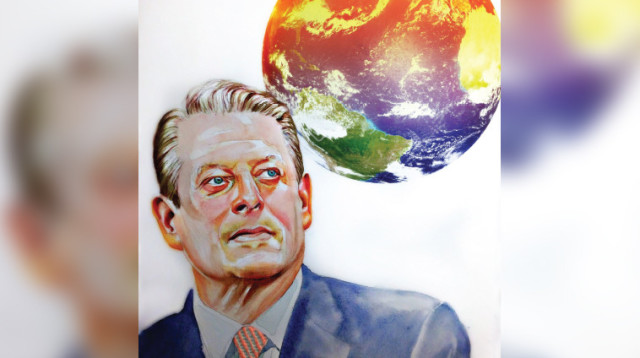 איור, אל גור (צילום: נעמי ליס-מיברג)