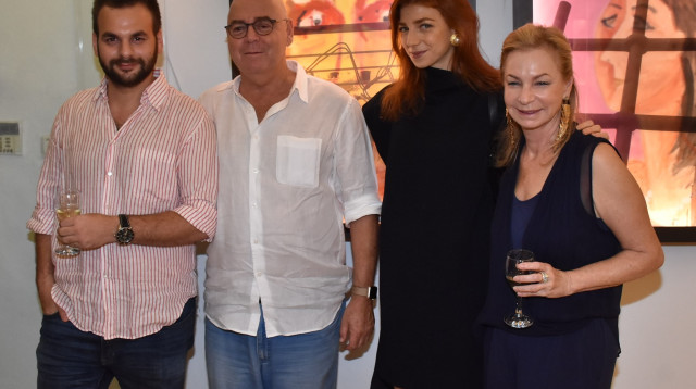 אריאלה, מאיה, איתן ודניאל ורטהיימר (צילום: אביב חופי)